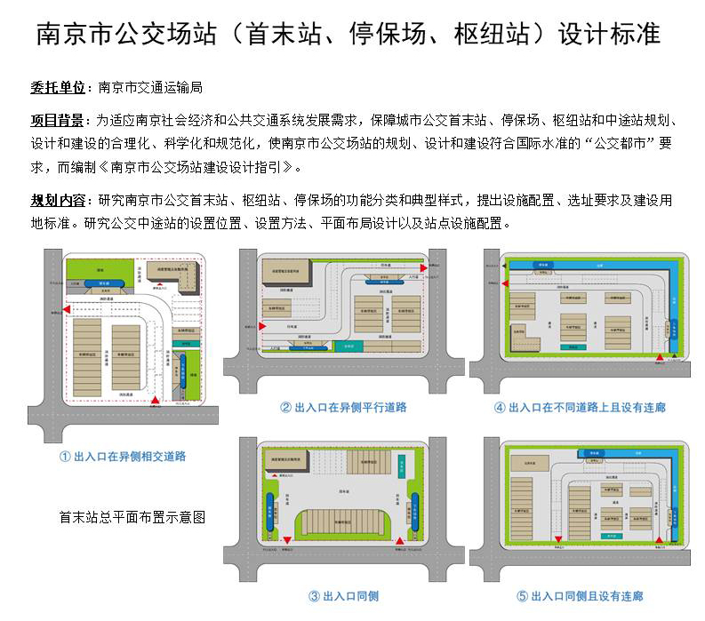 南京公交場站設計標準